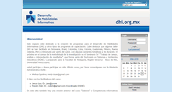 Desktop Screenshot of dhi.org.mx
